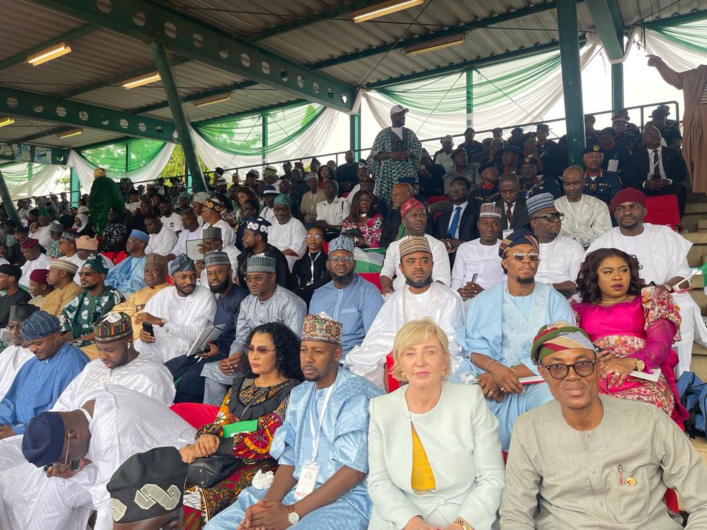Inauguration of the new president of Nigeria