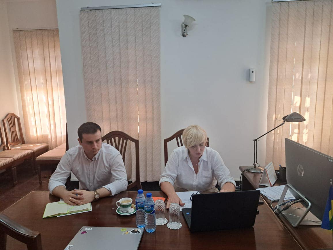 Briefing at the Embassy of Ukraine in Nigeria with representatives of Ukrainian business